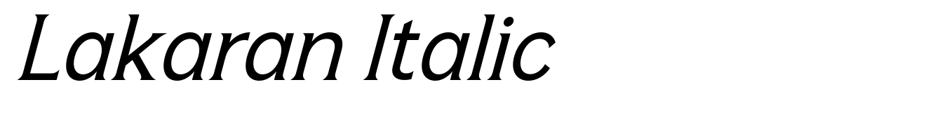 Lakaran Italic